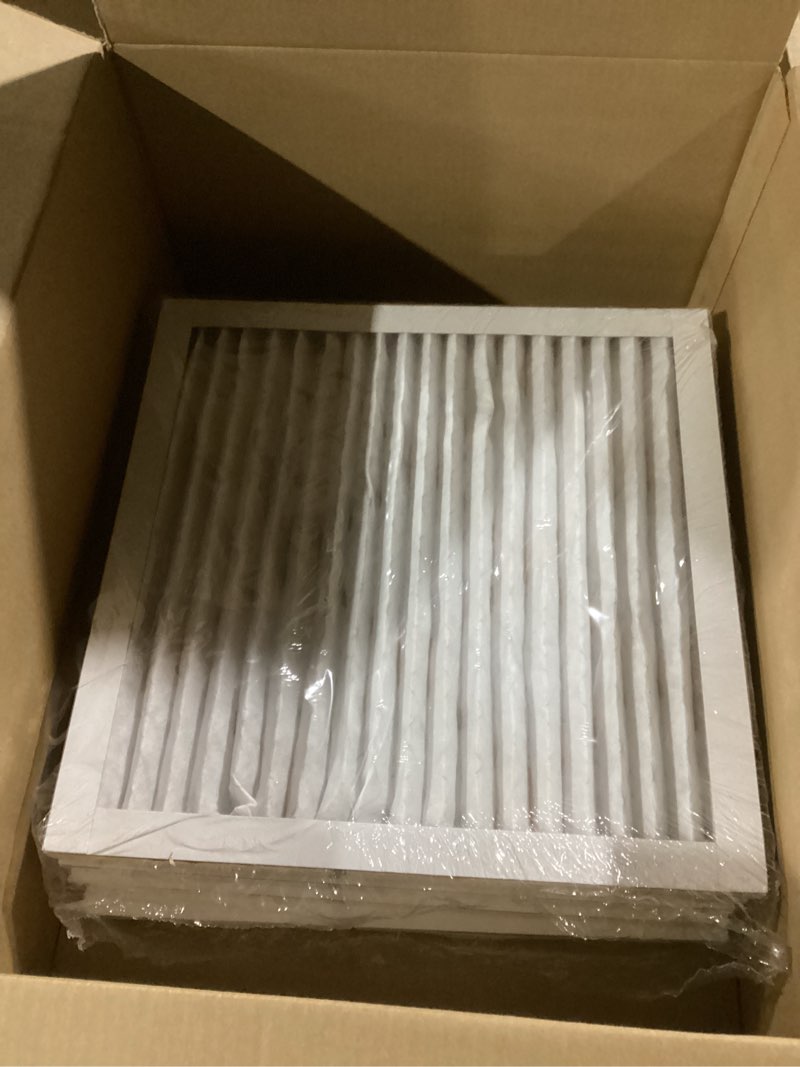 Condition photo showing Good Condition for bnx trufilter 16x16x1 air filter merv 13 (6-pack) - made in usa - electrostatic pleated air conditioner hvac ac furnace filters for allergies, pollen, mold, bacteria, smoke, allergen, mpr 1900 fpr 10 16x16x1 6-pack