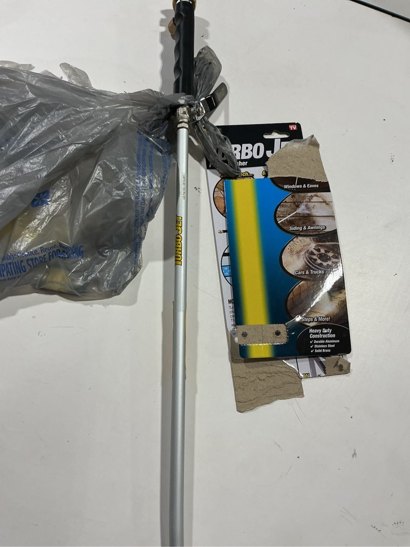 Condition photo showing Good Condition for turbo jet as seen on tv adjustable fan/jet aluminum power washer