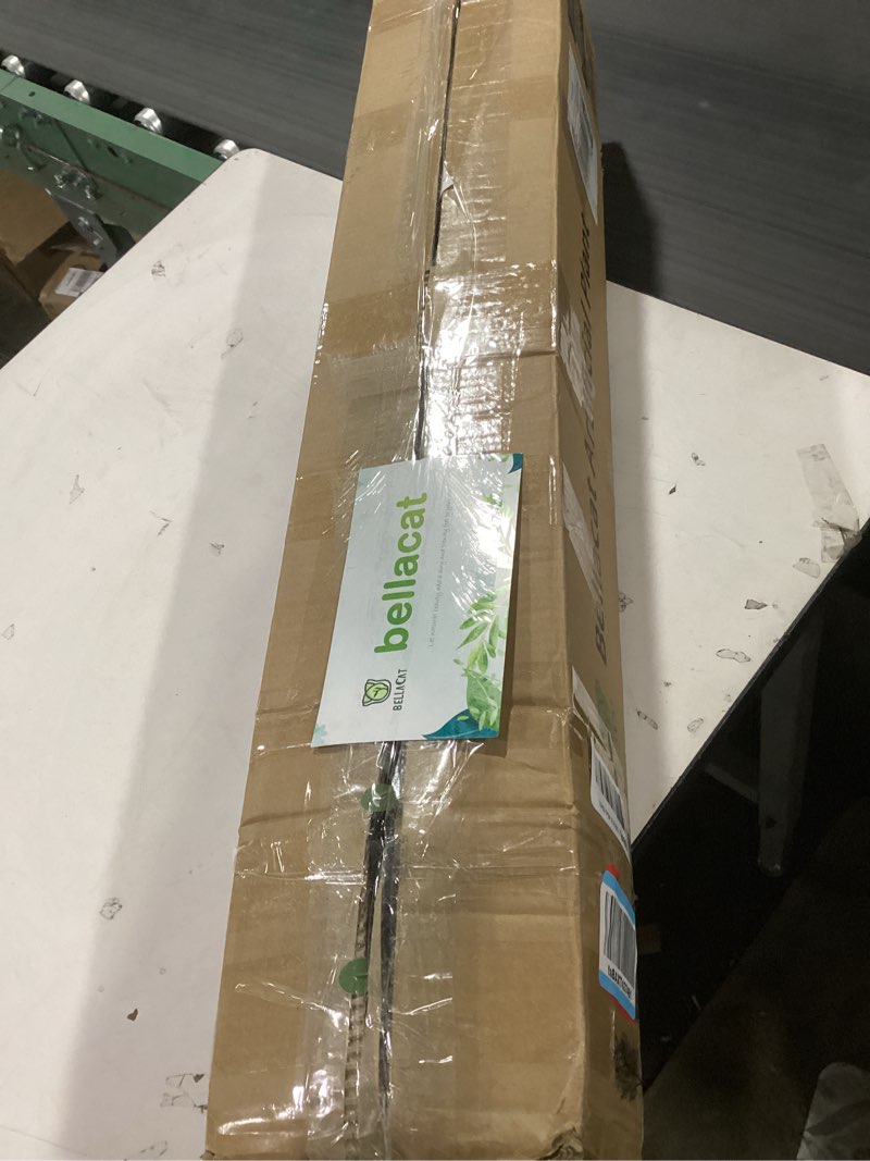 bellacat faux black olive tree 7ft, tall faux trees indoor with natural trunk and realistic leaves. 7 feet(84in) artificial tree for home office décor.