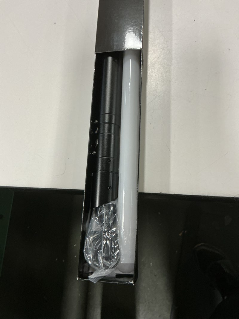 Condition photo showing Good Condition for Lightsaber Rechargeable 7 RGB Color Metal Hilt Dueling LED 38inch Light Saber for Adults Cosplay Accessories with Sound Mode Black