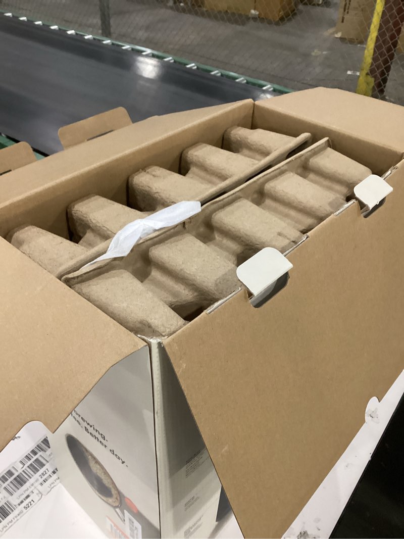 Condition photo showing As Is for Not Tested OXO Brew 9 Cup Coffee Maker - Matte Black