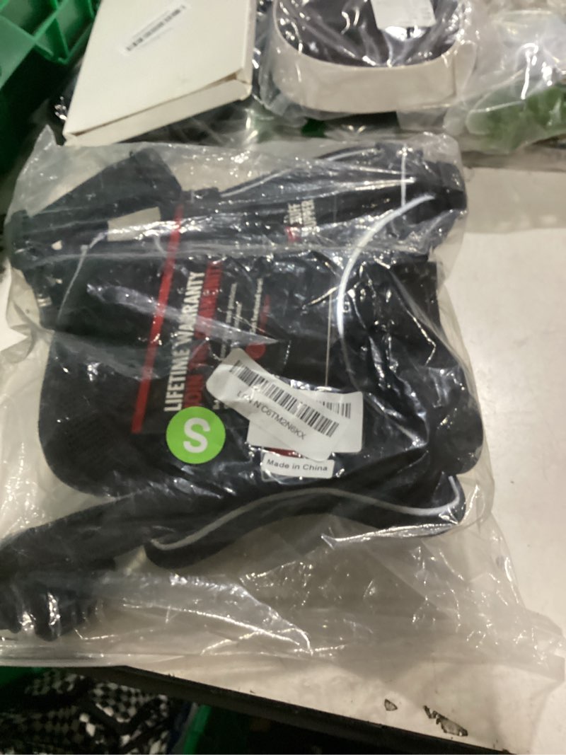 Condition photo showing New/Like New for tuff pupper elite tactical dog harness | dual control handles | front & back d-rings | fully adjustable | military cobra buckles | heavy duty nylon vest | reflective molle dog harness for small dogs small (chest: 20-31 inches) black