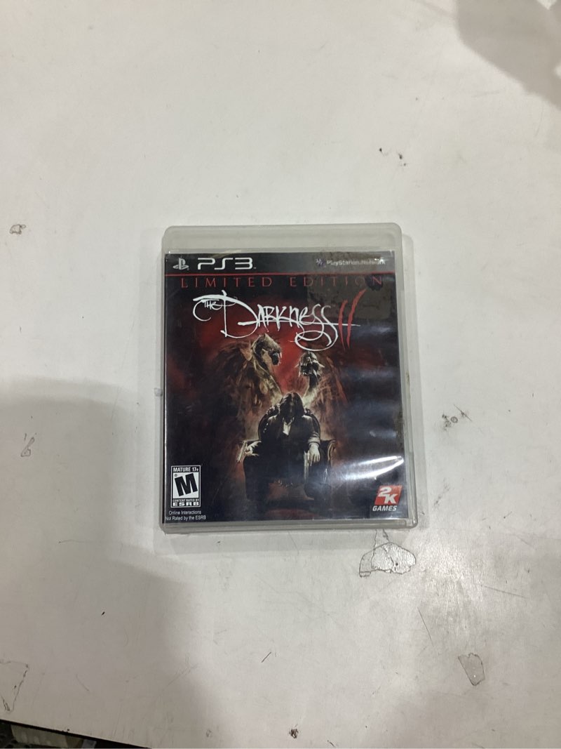 Condition photo showing Good Condition for The Darkness II - Playstation 3