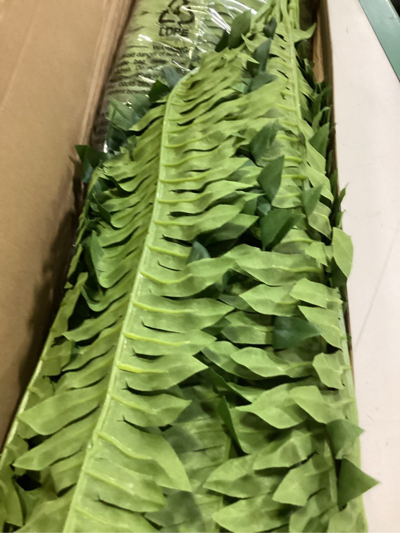 Condition photo showing Good Condition for forest prince 35" ferns artificial bush plants large, 2 artificial boston ferns with 39 fronds for outdoors home decor