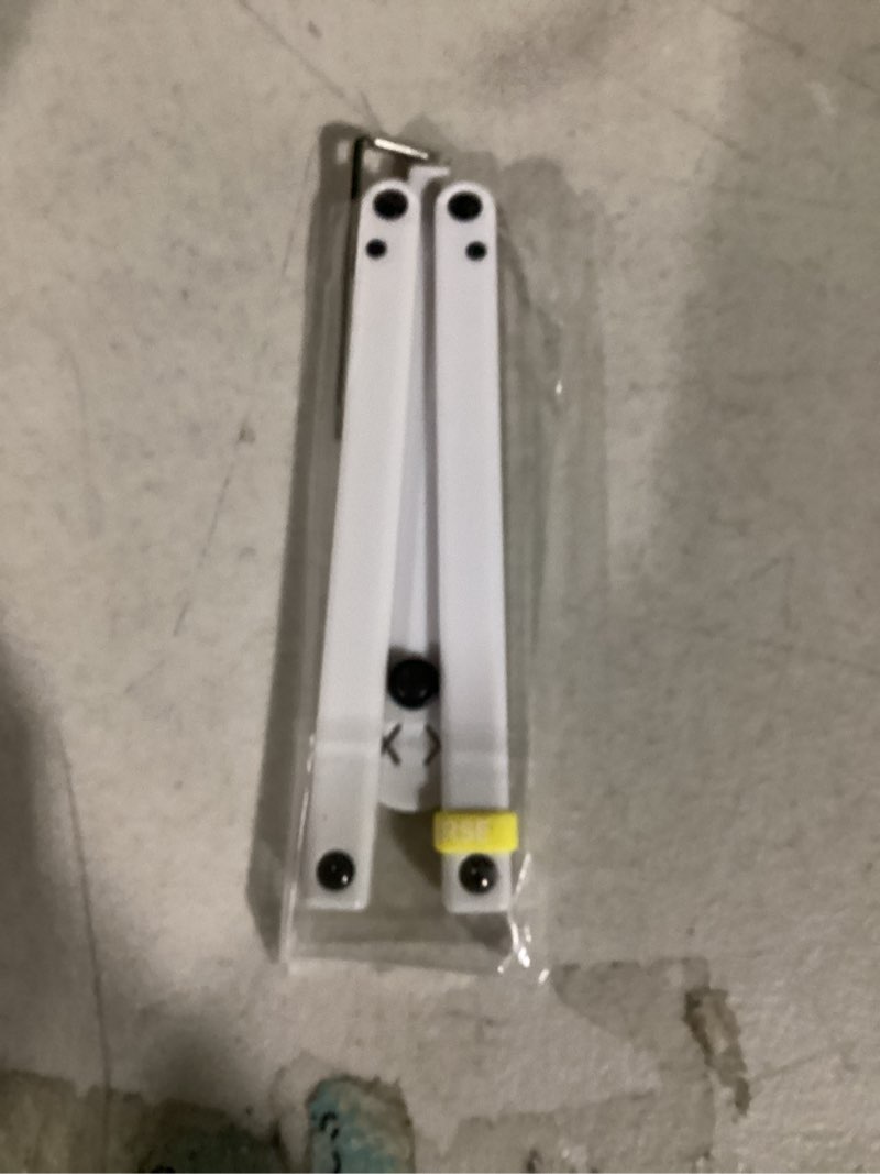 Condition photo showing Good Condition for Foldable Plastic Tool, Sturdy and Lightweight, Excellent Balance, Practice Tool for Beginners White