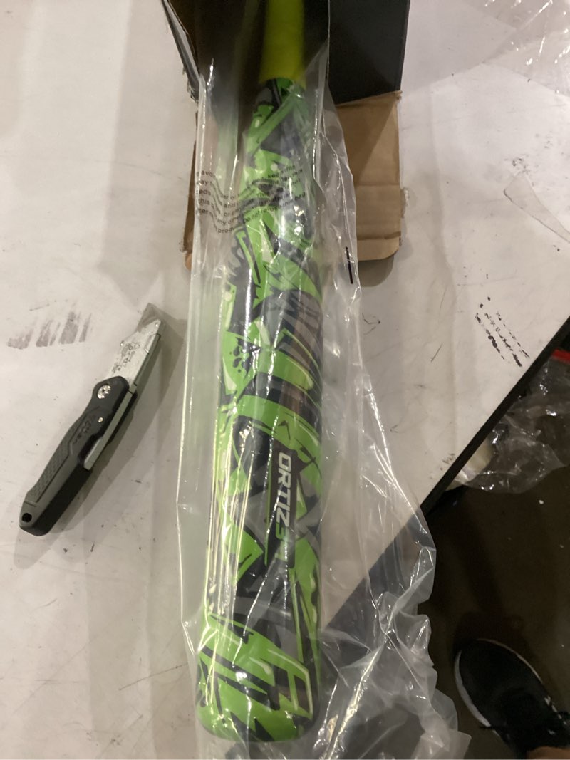 Condition photo showing Good Condition for ortiz34 bat & ball set - graffiti plastic bat & ball homerun set- david ortiz backyard baseball set for youth, kids, teenagers, adults (bat & ball set, blue) volt bat & ball set