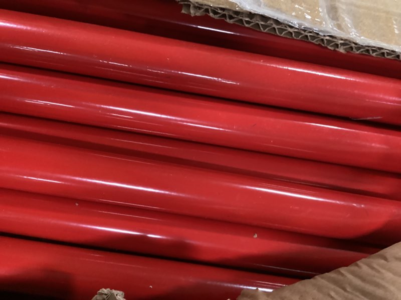 Condition photo showing Good Condition for WILLBOND 20 Pcs Heavy Duty Broom Outdoor Indoor Commercial Angle Brooms Bulk for Courtyard Garage Lobby Mall Market Floor Home Kitchen Room Office Pet Hair Rubbish 54 Inch (Red)