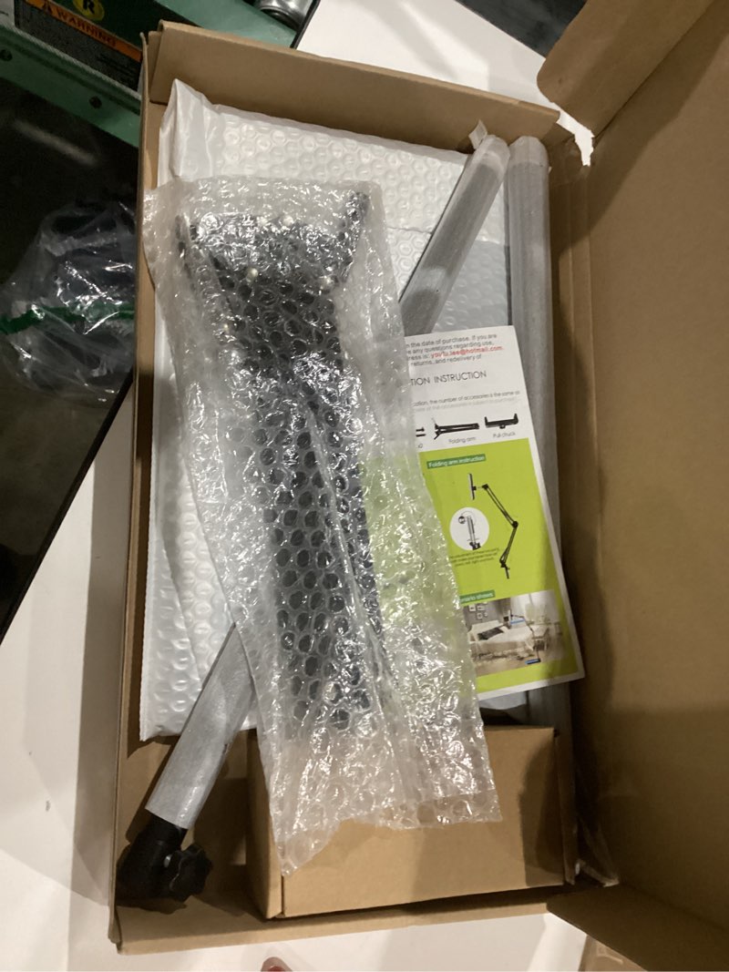 Condition photo showing New/Like New for Tablet Floor Stand, Adjustable Universal 360-degree Rotatable Metal Tablet Holder, Phone Stand for iPad/iPhoneX/iPad Pro or Other 4.7~12.9 Inch-Screen Devices (Black)