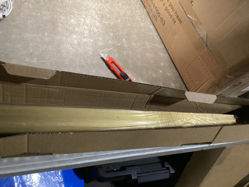Condition photo showing New/Like New for gold floating frame for 30x40 canvas paintings, diy metal canvas floater frame for portrait landscape prints, art frame for show exhibition gallery wall home office decor (gold) 30x40" gold