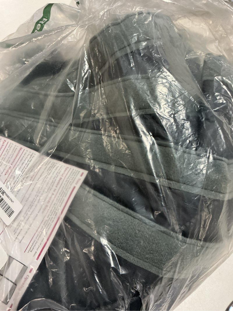 Condition photo showing Good Condition for magnetic thermal insulated door curtain, 40 x 80 inch winter door cover curtain size 44 x 82 waterproof thick insulation blanket with visible window side opening gray gray w fit door size 40x80