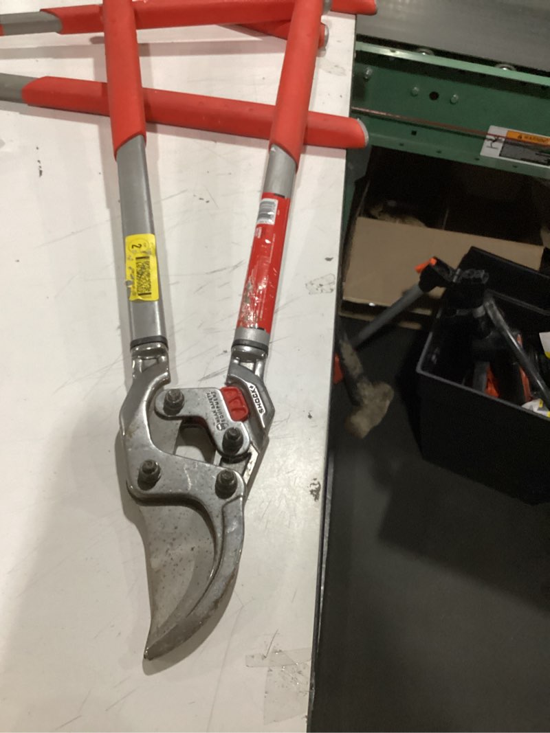 Condition photo showing As Is for dual link forged bypass lopper, 33-inch
