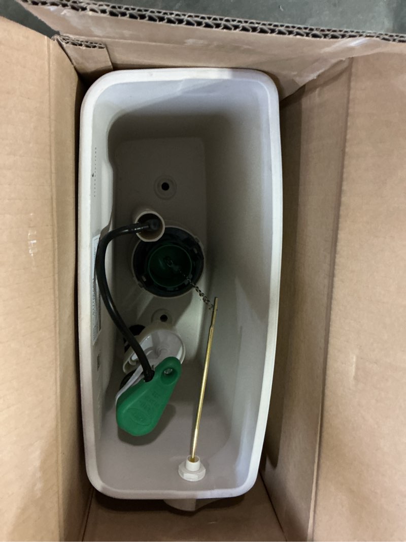 Condition photo showing Good Condition for toto drake 1.28 gpf toilet tank with washlet+ auto flush compatibility, cotton white - st776ea#01