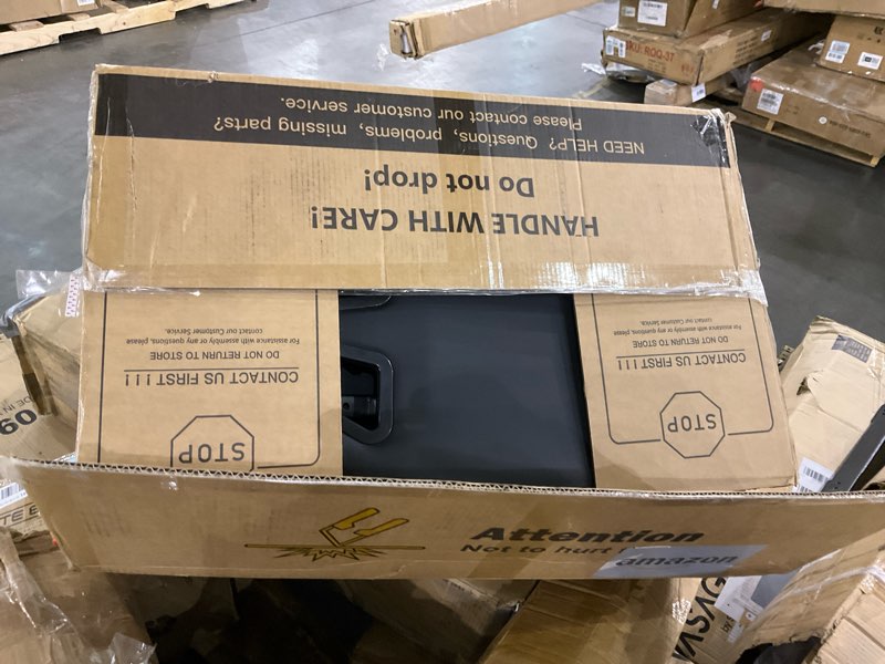 Condition photo showing As Is for GTRACING Big and Tall Gaming Chair 400lbs Heavy Duty Office Chair with Foot Rest & Ergonomic Pocket Spring Lumbar Support, High Back 3D Saddle Shaped Cushion for Back Pain Relief, Matte-Black