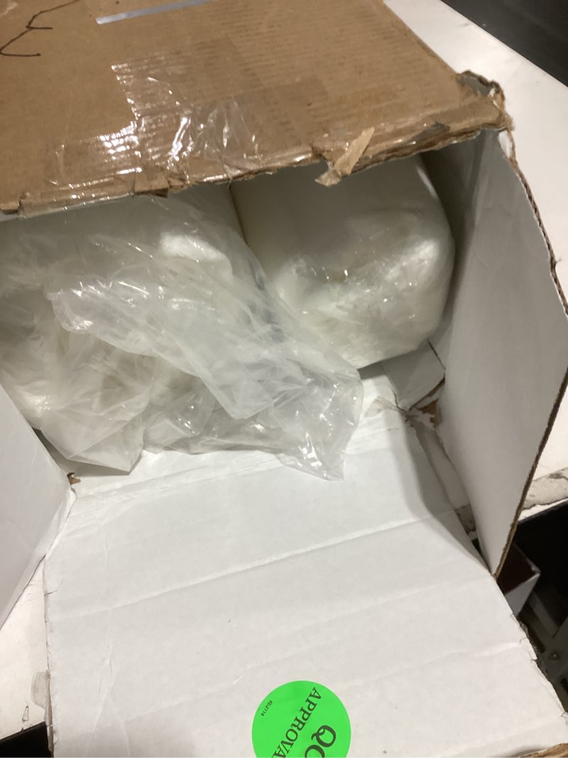 Condition photo showing Good Condition for Bedluxe Wedge Pillow Headboard, 3PCS Orthopedic Bed Wedge Pillows Set for After Surgery, Adjustable Pillow Wedge for Acid Reflux&Back Pain Relief, Sleeping, Back Pillow for Bed Sitting Up, White/Grey White/Grey Adjustable 9&12 Inch + 1 Head Pillow