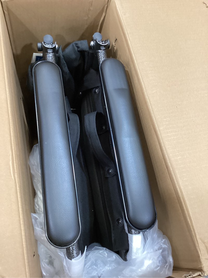 Condition photo showing Good Condition for transport/wheelchairtransport chairs product description: transport chair, 19""1/cs"