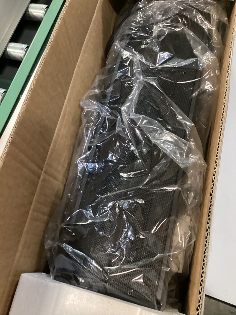 Condition photo showing Good Condition for Space Heater Large Room, 25” Electric Room Heaters for Indoor Use with 120° Oscillation, 3 Heat Levels, 3 Modes, Multiple Safety Protections, 12H Timer, Black Ceramic Tower Heater for Bedroom Black Ceramic - 25"