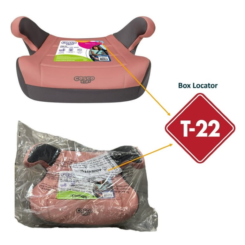 item needs cleaned cosco kids rise lx toddler booster car seat, cameo rose
