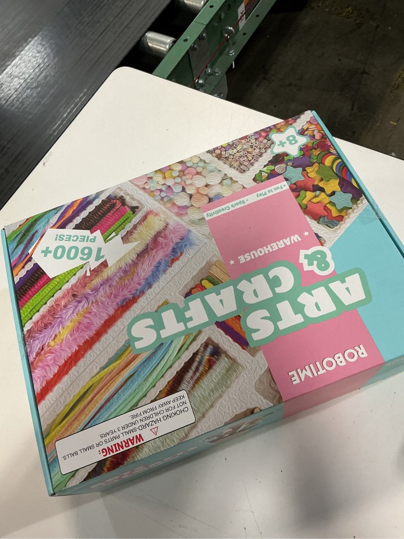 Condition photo showing New/Like New for Wowood Arts and Crafts Kit for Kids - Over 1600 Pieces of DIY Craft Supplies! Creative Hobby Fun Activity Toys & Perfect Gifts for Girls and Boys Ages 8-12 to Spark Imagination and Joy(PA002)