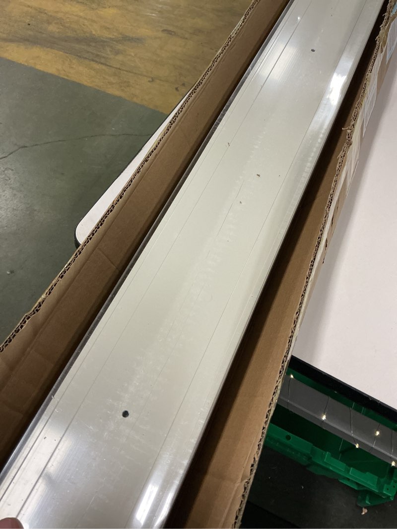 Condition photo showing Good Condition for YXHOMME Ceiling Curtain Track - Double Rails System, Sliding Curtain Rail (White, 4.5M)