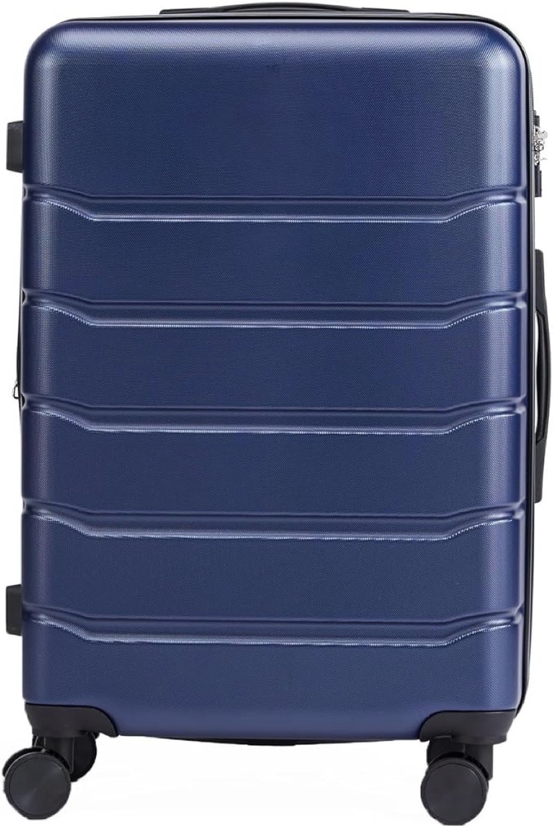 olixis hardside luggage with spinner wheels expandable and tsa lock hard shell lightweight roller su
