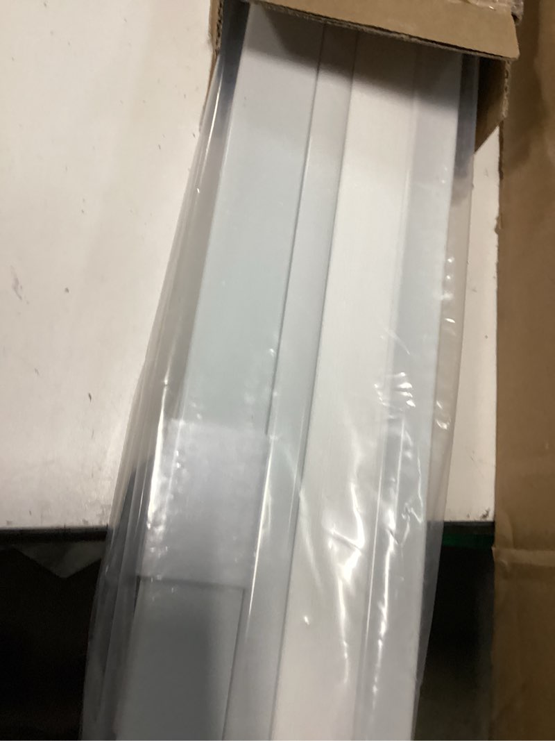 Condition photo showing Good Condition for lazblinds upgraded top down bottom up (tdbu) honeycomb blinds, no drill no tools easy install cordless cellular shades for windows 32" w x 48" h, white - light filtering light filtering - white 32"w x 48"h