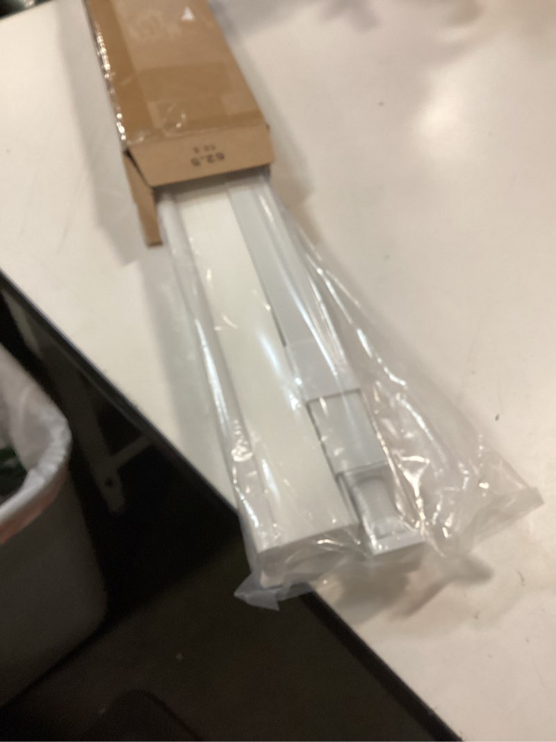 Condition photo showing New/Like New for LazBlinds Cordless Cellular Shades, No Tools No Drill Light Filtering Honeycomb Shades Pleated Blinds for Windows, 25'' W x 48'' H, White Light Filtering-white 25'' W x 48'' H