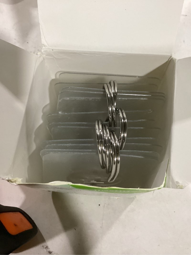 Condition photo showing Good Condition for Large Adhesive Hooks for Hanging Heavy Duty Wall Hooks Self Adhesive Towel Coat Hooks Waterproof Transparent Hook for Bathroom Shower Kitchen Keys Door Outdoor Home Improvement Utility Hook 8 Pack 8 Large hooks