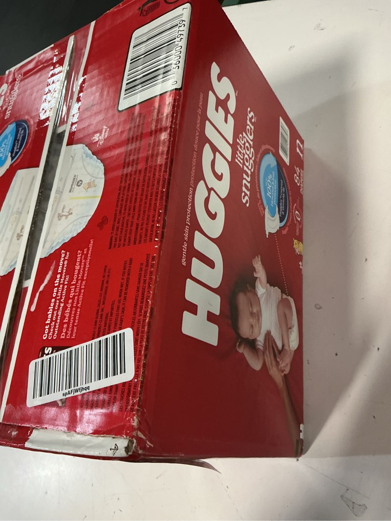 Condition photo showing New/Like New for huggies little snugglers diapers - newborn - 84ct