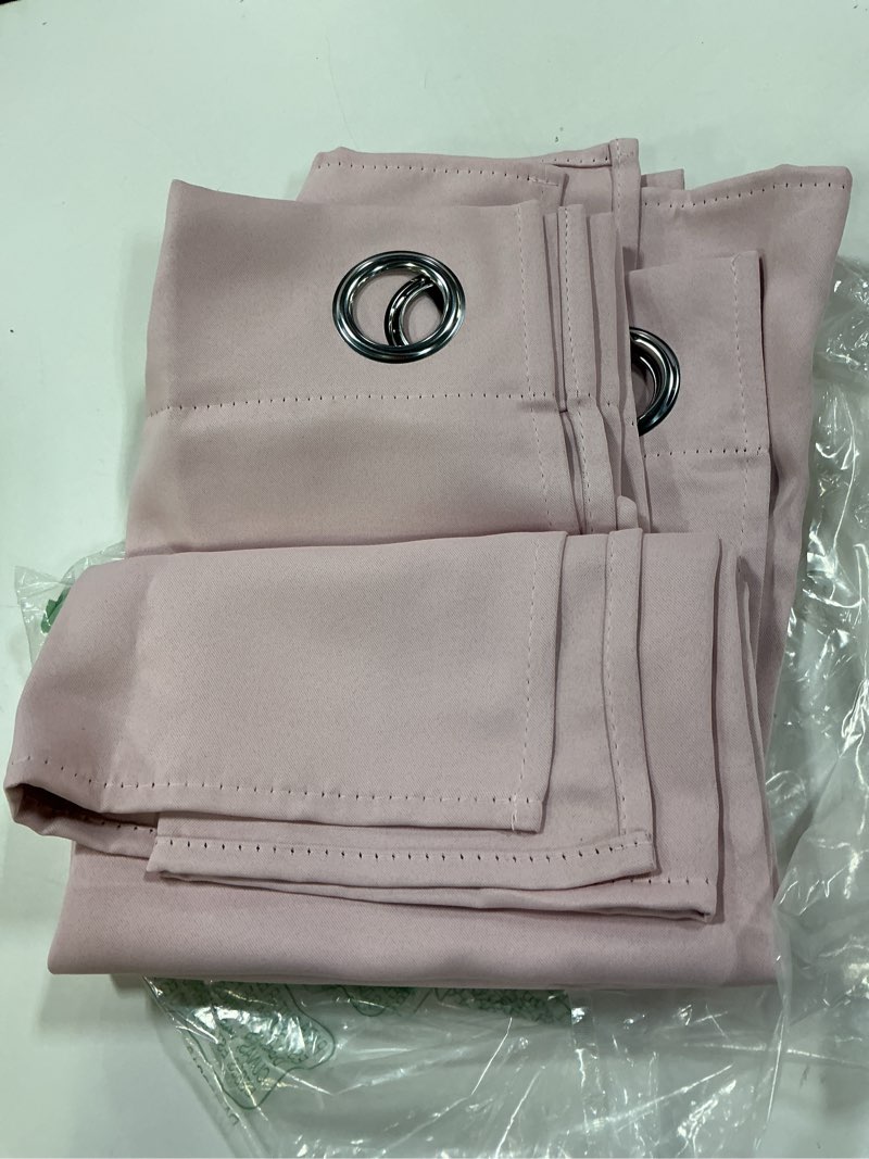 Condition photo showing Good Condition for NICETOWN Room Darkening Short Curtains for Kitchen - Thermal Insulated Solid Grommet Top Room Darken