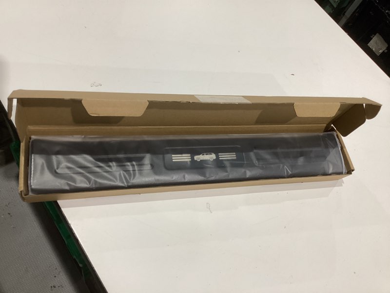 BIBLOZ ABS Material Door Sill Protector Compatible with Toyota Grand Highlander (Include Hybrid) LE/