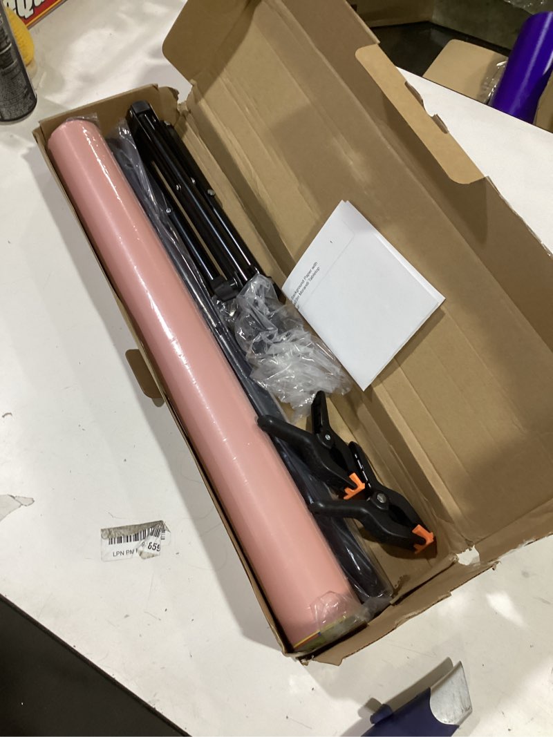 Condition photo showing Good Condition for 7PCS 14Patterns Original Design Photography Gradual Background Paper with Stand, Double-Sided Waterproof Reusable 34x23in Morandi Photo Tabletop Backdrops for Food Jewelry Cosmetics Makeup Gradient color