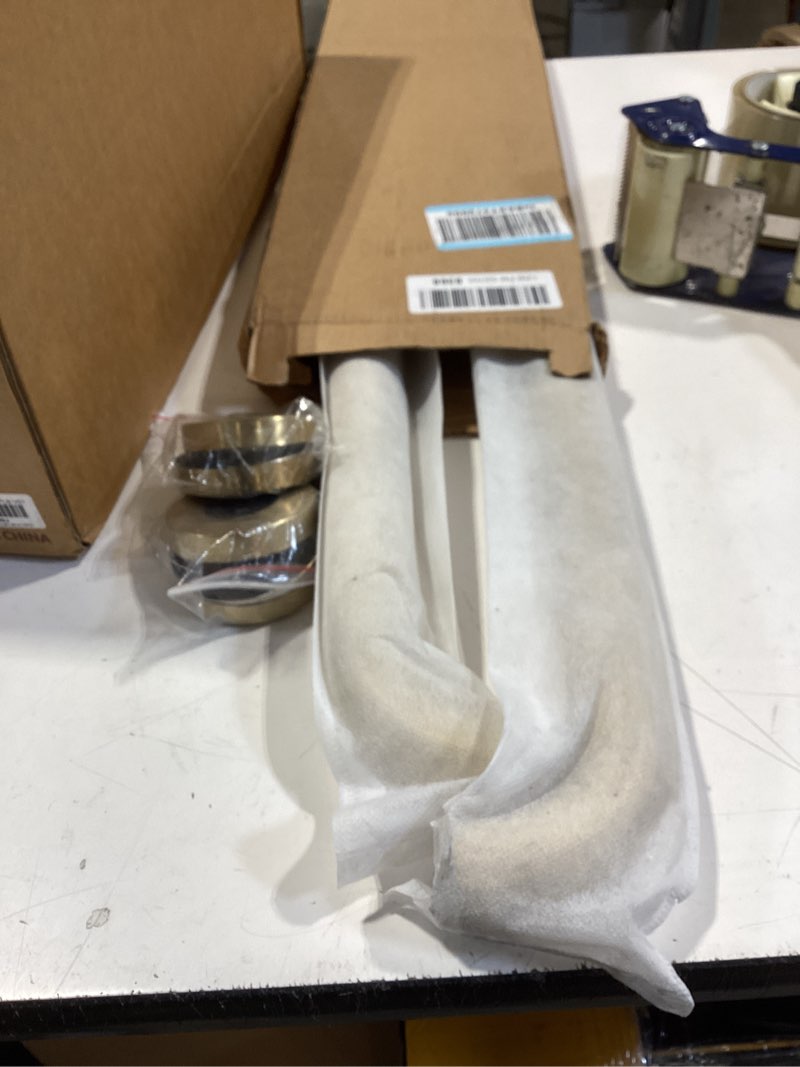 Condition photo showing Good Condition for shower grab bar, 2 pack 32 inch gold bathroom grab bar, 1.25" diameter 304 stainless steel anti-slip grab bars for bathtubs and showers, handicap shower grab bar for seniors elderly