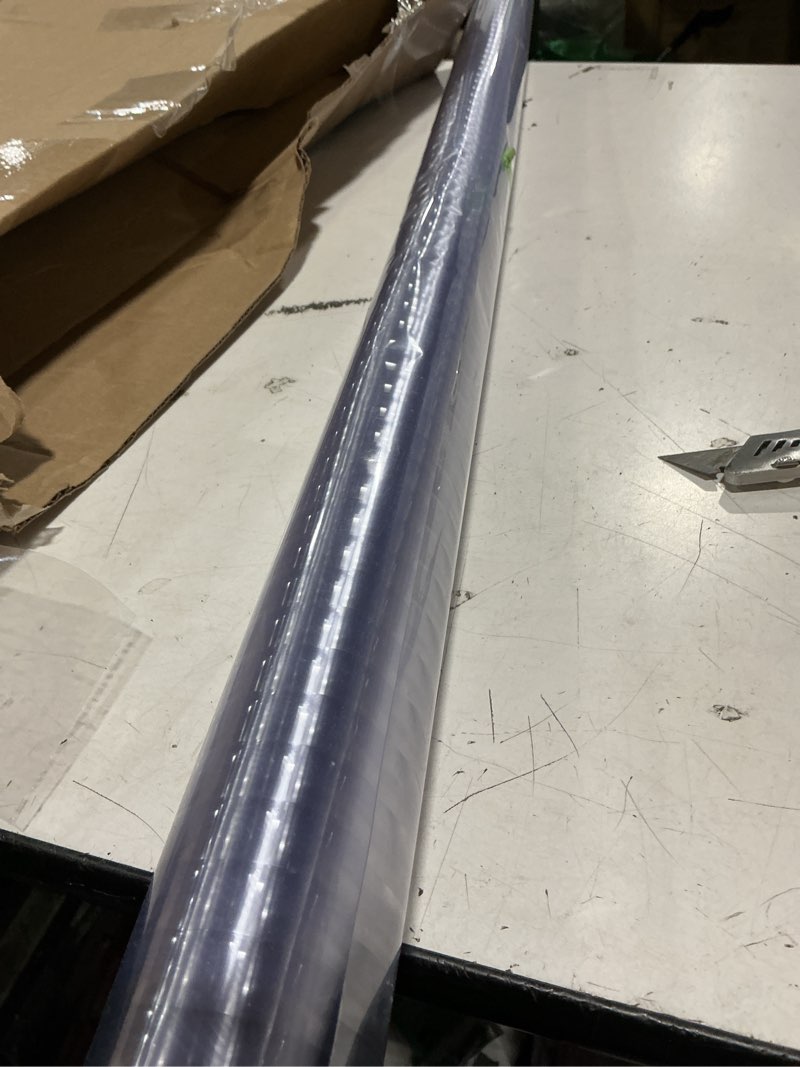 Condition photo showing Good Condition for reeded privacy window film, frosted glass vinyl, 3d decorative window decals non adhesive for bathroom, living room (?35.43x118.11in?) ?35.43 x 118.11in?