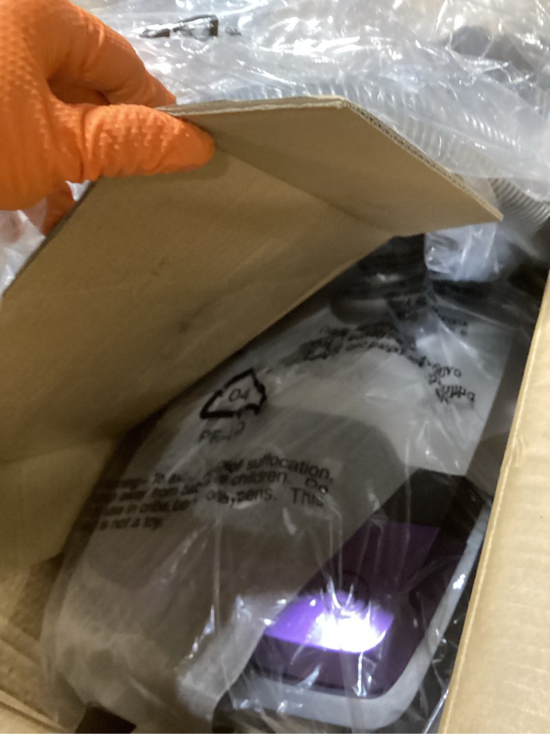 Condition photo showing New/Like New for aspiron canister vacuum,1700w/45kpa bagged vacuum cleaner,5l large capacity,auto cord rewind,hepa filter,low noise,8m cleaning radius,variable power control,easy to push,hard floor,pet,carpet violet