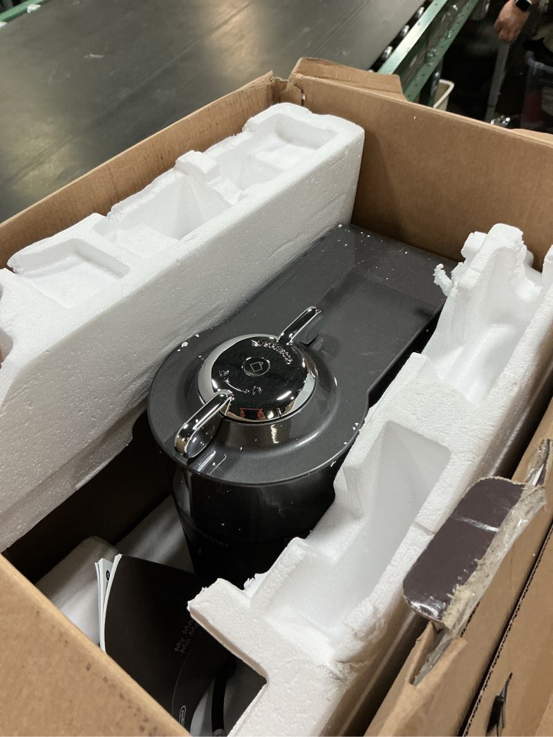 Condition photo showing As Is for Nespresso Vertuo Coffee and Espresso Maker by De'Longhi - Graphite Metal