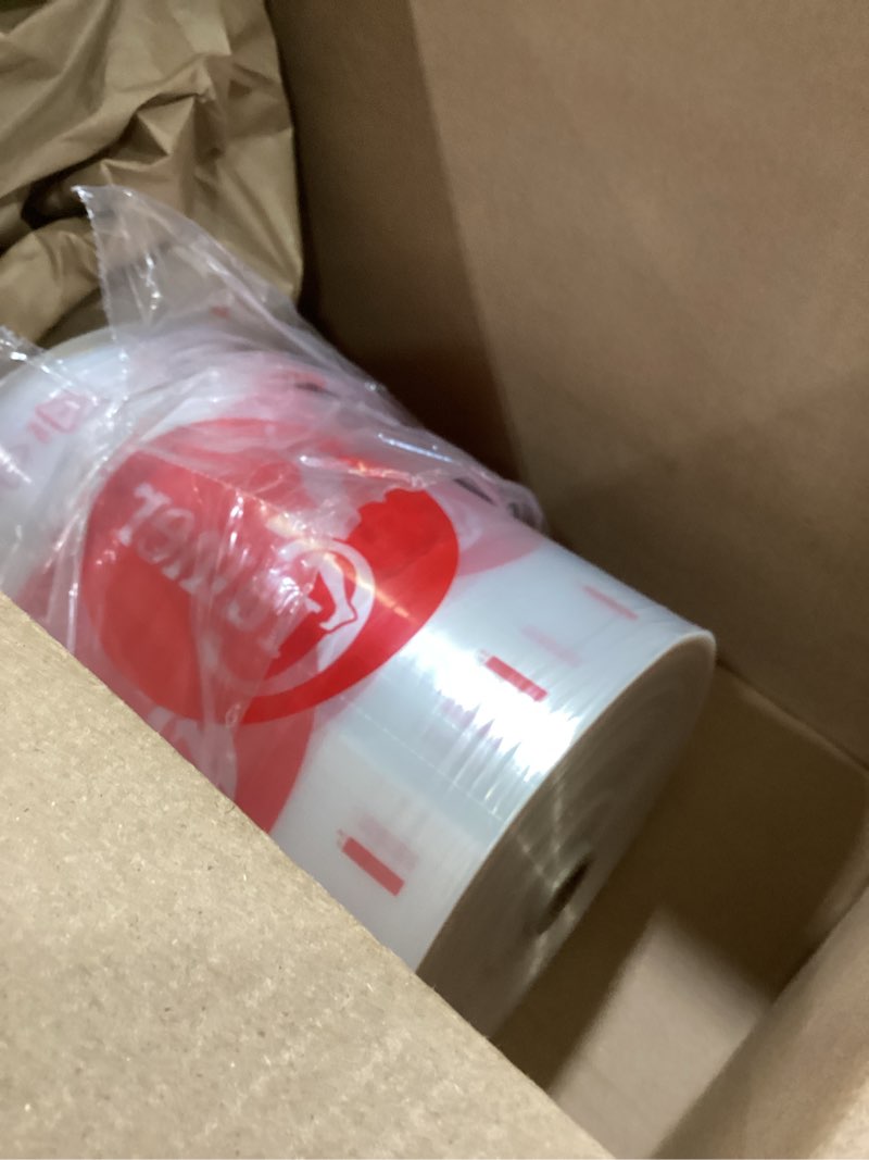 Condition photo showing As Is for Cramer Large Ice Bags for Injuries, Clear Ice Bags for Athletic Training Rooms, Easy to Tie Bags for Athletic Trainers