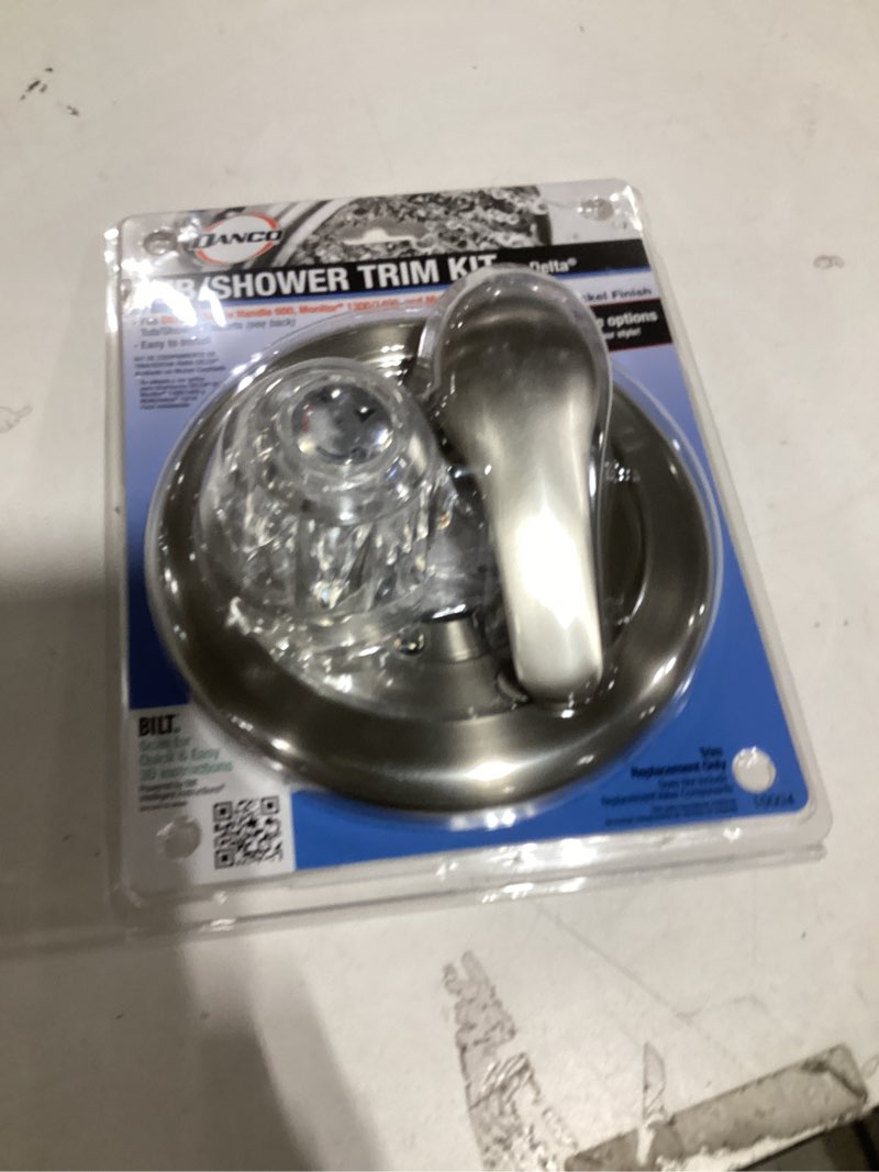 Condition photo showing Good Condition for Danco Chrome 1-handle Sold separately Bathtub and shower Faucet ( Valve not Included )