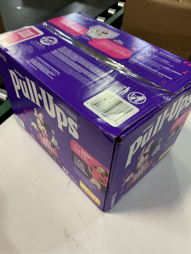 Condition photo showing New/Like New for Pull-Ups Girls' Learning Designs Training Pants Econ+ Pack - Size 4T-5T - 82ct