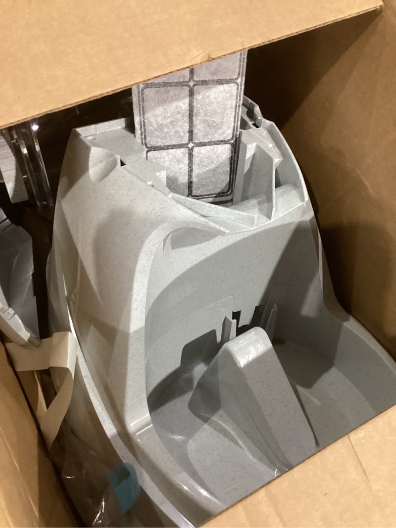 Condition photo showing As Is for PetSafe Drinkwell Platinum Dog and Cat Water Fountain, Automatic Drinking Fountain for Pets, 168 Ounce,Grey