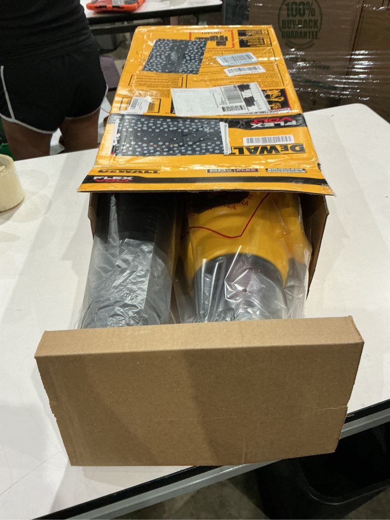 Condition photo showing Good Condition for dewalt 60v max* flexvolt leaf blower, cordless, handheld, 125-mph, 600-cfm, tool only (dcbl772b)