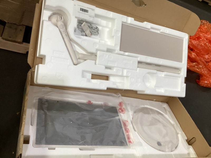 Condition photo showing As Is for (Not tested)LG 27-Inch StanbyME 2 with Folio Cover, Portable Touch Screen, Dolby Vision, HDR10, Filmmaker Mode, Built-in Battery, Full Swivel Rotation (27LX6TYGA, 2025)