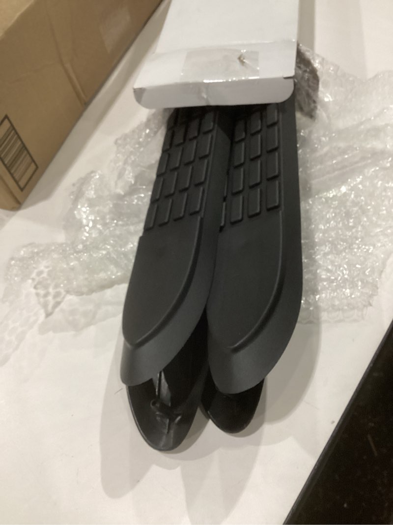 Condition photo showing As Is for nerf bar replacement pads for 3" round tubes with 5 holes, 21" x 3" – durable non-slip replacement step pad set of 4, easy installation——verify tube size & hole spacing! xng-23