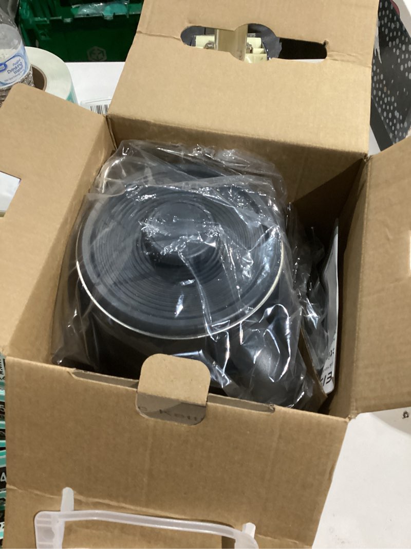 Condition photo showing New/Like New for electric kettles stainless steel for boiling water, double wall hot water boiler heater, cool touch electric teapot, auto shut-off & boil-dry protection, 120v/1200w, 1.7 liter, 2 year warranty (black)