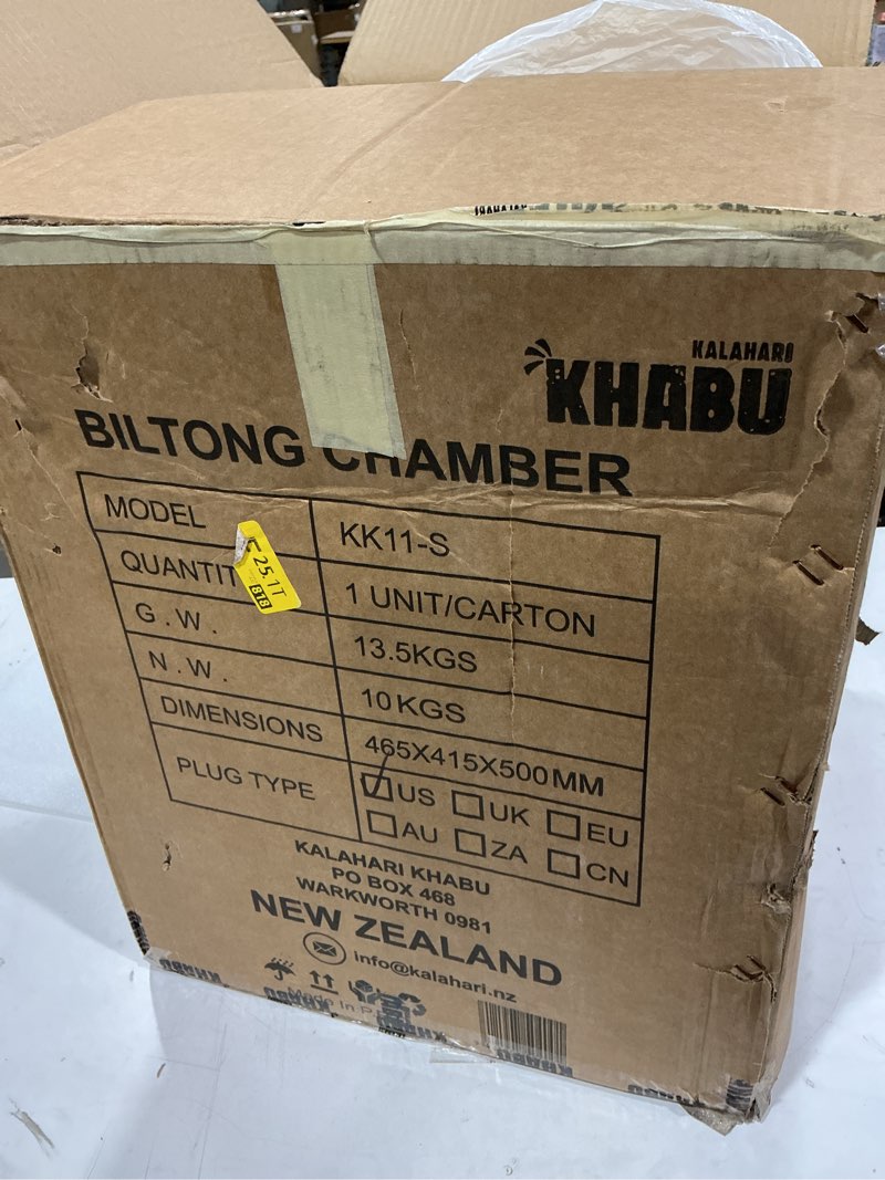 Condition photo showing Good Condition for biltong chamber