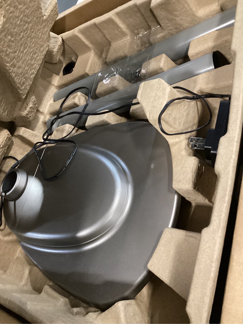 Condition photo showing As Is for LIGHT IT! By Fulcrum, 20072-401 MultiFlex LED Floor Magnifier Lamp, Silver, Single pack