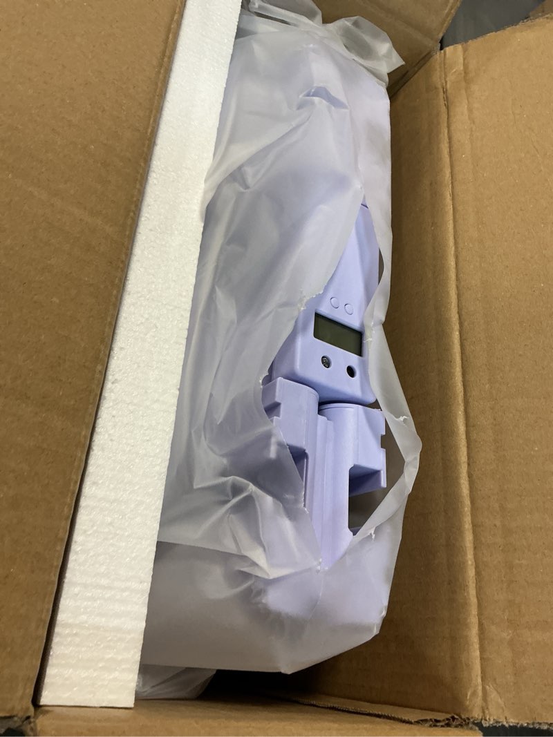 Condition photo showing As Is for Pilates Board, Pilates Reformer Set, Pilates Machine 15-in-1 Multifunctional Abdominal Board for Home Office Workout, Foldable Portable Pilates Reformer Board for Women Pro purple pilates board