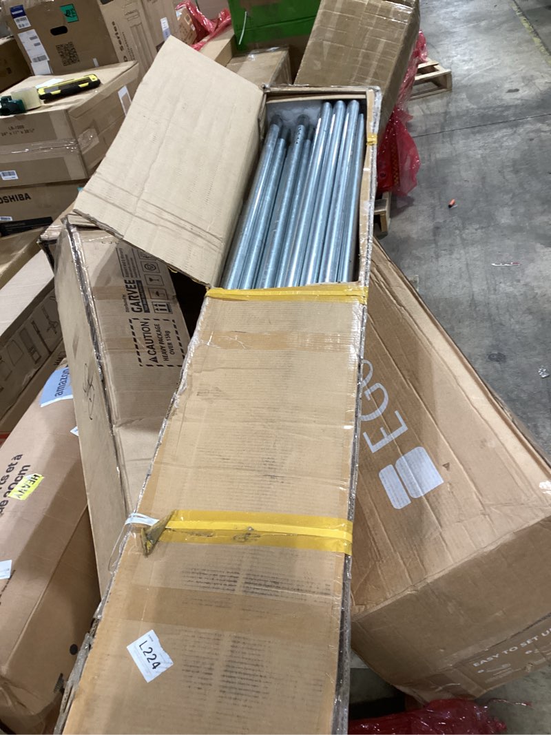 Condition photo showing As Is for incomplete livestock fence, 5ft x 328ft galvanized wire fencing, cattle farm fence, heavy zinc coated deer goat cattle fence for farm yard livestock protection