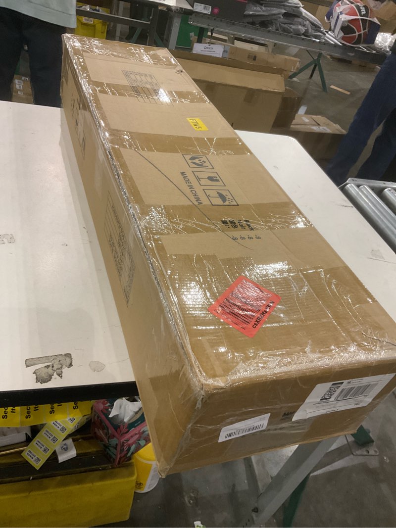 Condition photo showing New/Like New for Room Divider 8 Panel Room Dividers/Wheels, Fabric Room Divider Panel for Office Room Partitions and Dividers, Portable Partition Wall Divider for Room Separation, Flexible Privacy Screen Indoor Black Wheel-176''