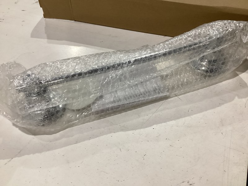 Condition photo showing New/Like New for suction cup towel bar for shower, 15.75''-25.6'' adjustable stainless steel towel holder, heavy duty suction towel rack with powerful vacuum adsorption for bathroom, kitchen, rv, and renters silver 1
