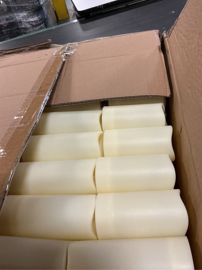 Condition photo showing Good Condition for set of 96 waterproof outdoor flameless candles, led candles with 4 remote and timer,(h 4" 5" 6" x d 2.2"),for halloween wedding festival 96pack-ivory